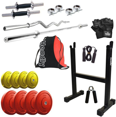 

Headly Premium CP-HR-30KGCOMBO13 Coloured Home Gym Kit