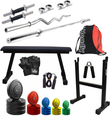 

Headly Premium CP-HR-90KGCOMBO16 Coloured Home Gym Kit