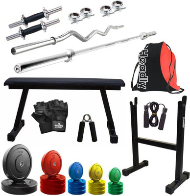 

Headly Premium CP-HR-70KGCOMBO16 Coloured Home Gym Kit