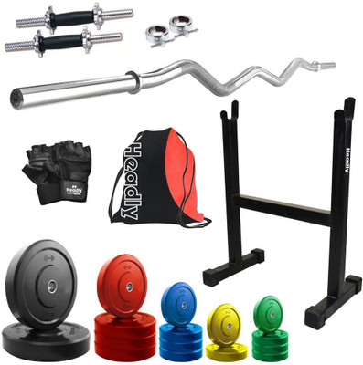 

Headly Premium CP-HR-65KGCOMBO15 Coloured Home Gym Kit