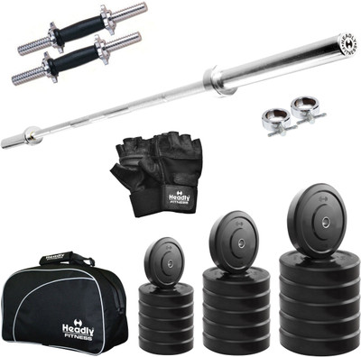 Headly 12 kg Combo CC 10 Total Home Gym Kit
