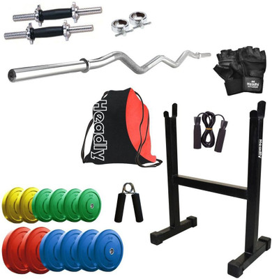 

Headly Premium CP-HR-35KGCOMBO14 Coloured Home Gym Kit