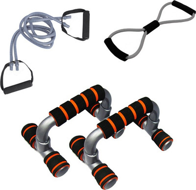 

Mor Sporting Double Toning Tube,8shaped Yoga latex tube,foldable Push up bar Gym & Fitness Kit