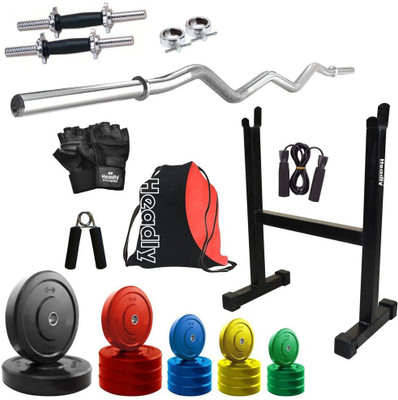 

Headly Premium CP-HR-70KGCOMBO14 Coloured Home Gym Kit