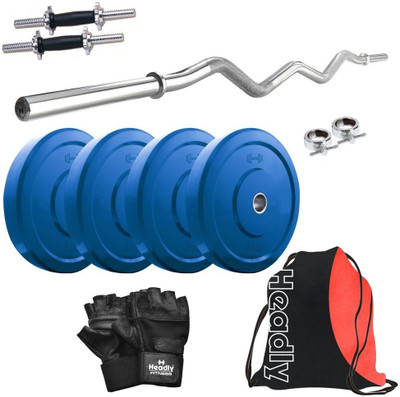 

Headly Premium CP-HR-12KGCOMBO4 Coloured Home Gym Kit