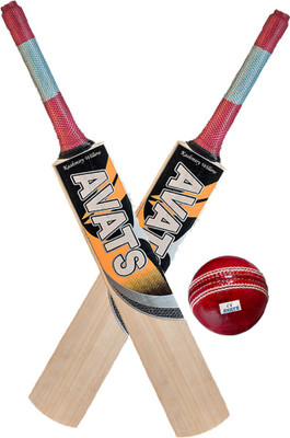

Avats 2 Kashmiri Willow Bat & 1 Ball Cricket Kit