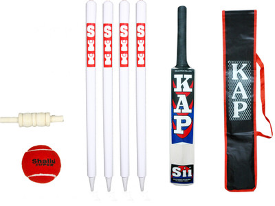 

SII CRICKET BAT COMBO PACK Poplar Willow Cricket Bat(3500 g