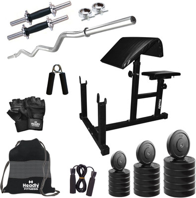 

Headly 8 kg Combo BB 11 Convenient Home Gym Kit