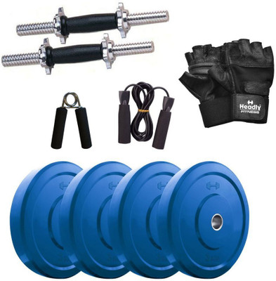 

Headly Premium CP-HR-12KGDMCOMBO3 Coloured Home Gym Kit