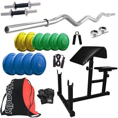 

Headly Premium CP-HR-25KGCOMBO11 Coloured Home Gym Kit