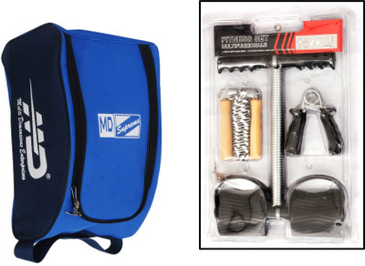 

M&D Fitness Set - 3pcs with Bag Gym & Fitness Kit