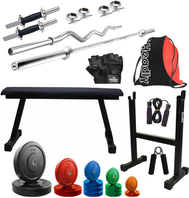 

Headly Premium CP-HR-52KGCOMBO16 Coloured Home Gym Kit