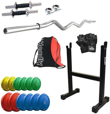 

Headly Premium CP-HR-35KGCOMBO15 Coloured Home Gym Kit