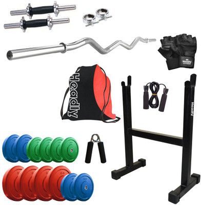 

Headly Premium CP-HR-40KGCOMBO14 Coloured Home Gym Kit