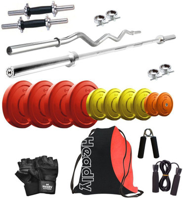 

Headly Premium CP-HR-32KGCOMBO2 Coloured Home Gym Kit