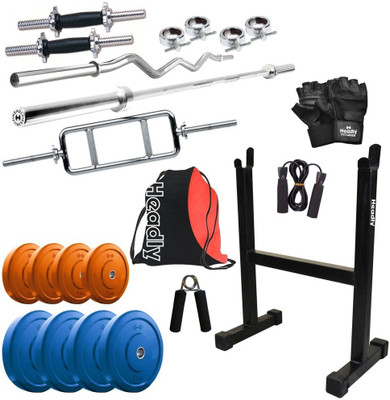 

Headly Premium CP-HR-16KGCOMBO12 Coloured Home Gym Kit
