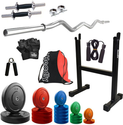 

Headly Premium CP-HR-68KGCOMBO14 Coloured Home Gym Kit