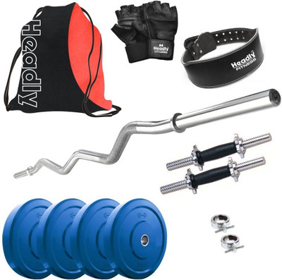 

Headly Premium CP-HR-12KGCOMBO24 Coloured Home Gym Kit