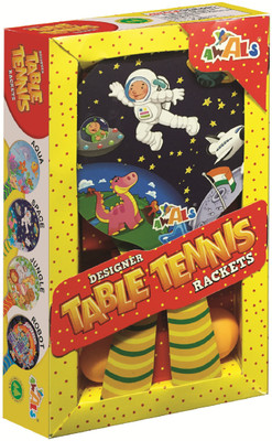 

Awals PRINTED RACKETS Table Tennis Kit