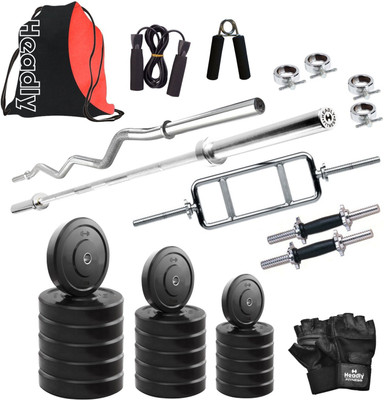 Headly HR-68 kg Combo 1 Home Gym Kit