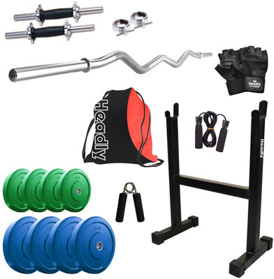 

Headly Premium CP-HR-20KGCOMBO14 Coloured Home Gym Kit