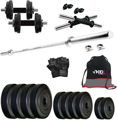 

KRX PVC 20 KG COMBO 10 Home Gym Kit