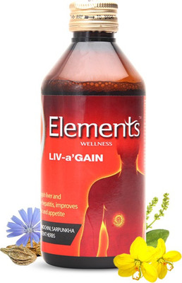 Elements WELLNESS Liv a Gain Liquid(Pack of 2, 0.45 kg)