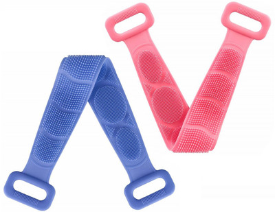 mitawa Back Scrubber for Shower And SoftBest Qulitey( Pack Of 2)