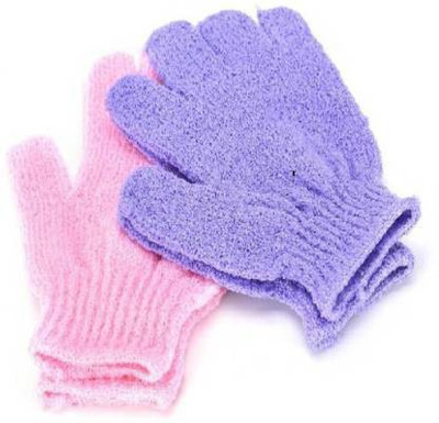 Three Elements Bath Spa Shower Gloves pack of - 2