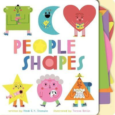 People Shapes(English, Board book, Stemple Heidi E. Y.)