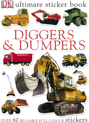 Diggers & Dumpers Ultimate Sticker Book(English, Paperback, DK)