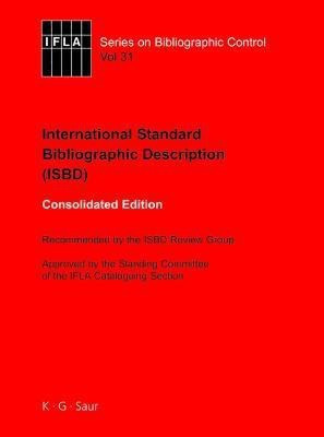 ISBD: International Standard Bibliographic Description(English, Hardcover, unknown)