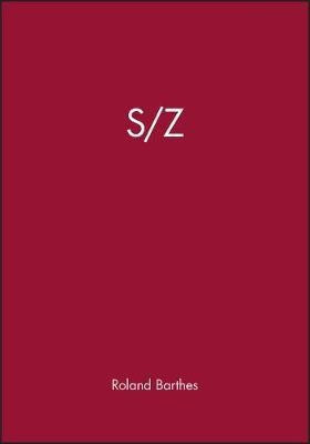 S/Z(English, Paperback, Barthes Roland)