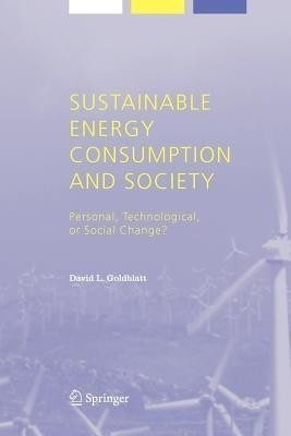 Sustainable Energy Consumption and Society(English, Paperback, Goldblatt David L.)