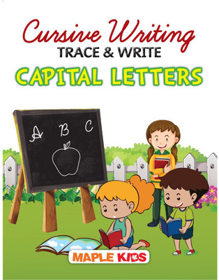 Cursive Writing Trace & Write Capital Letters(English, Paperback, Maple Press)