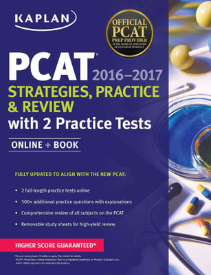 Kaplan PCAT 2016-2017 Strategies, Practice, and Review with 2 Practice Tests - Online + Book(English, Paperback, Kaplan Test Prep) Kaplan PCAT 2016-2017 Strategies, Practice, and Review with 2 Practice Tests - Online + Book(English, Paperback, Kaplan Test Prep)