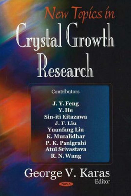 New Topics in Crystal Growth Research(English, Hardcover, unknown)