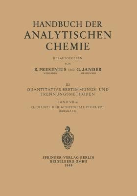 Elemente der Achten Hauptgruppe(German, Paperback, unknown)