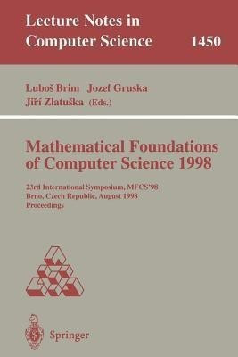 Mathematical Foundations of Computer Science 1998(English, Paperback, unknown)