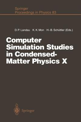 Computer Simulation Studies in Condensed-Matter Physics X(English, Paperback, unknown)