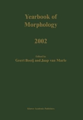 Yearbook of Morphology 2002(English, Paperback, unknown)