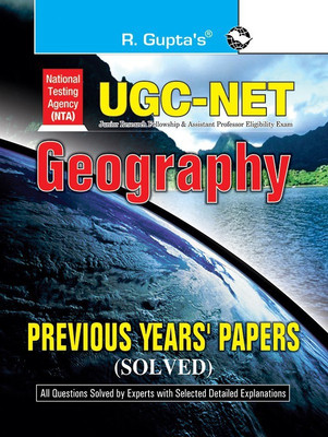 NTA UGC NET GEOGRAPHY PREVIOUS YEARS SOLVED PAPERS 2022