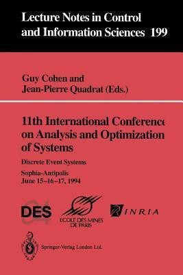 11th International Conference on Analysis and Optimization of Systems: Discrete Event Systems(English, Paperback, unknown)