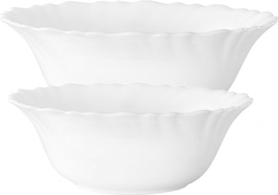 Lenzrite Borosilicate Glass Serving Bowl Set of 2 (860ml + 1240ml) Microwave Dishwasher Safe Multipurpose Mixing(Pack of 2, White) Lenzrite Borosilicate Glass Serving Bowl Set of 2 (860ml + 1240ml) Microwave Dishwasher Safe Multipurpose Mixing(Pack of 2, White)