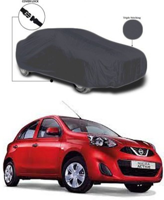 Gromaa Car Cover For Nissan Micra Active (Without Mirror Pockets)(Grey)