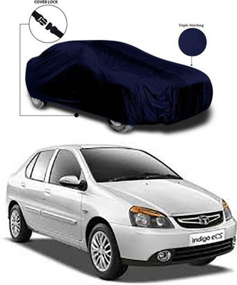 Wadhwa Creations Car Cover For Tata Indigo eCS (Without Mirror Pockets)(Blue)