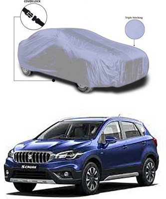 Wadhwa Creations Car Cover For Maruti Suzuki S-Cross (Without Mirror Pockets)(Silver)