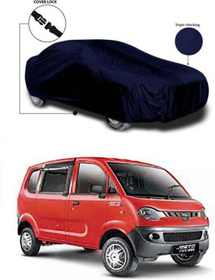 Gromaa Car Cover For Mahindra Jeeto (Without Mirror Pockets)(Blue)