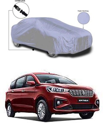 Gromaa Car Cover For Maruti Suzuki Ertiga (Without Mirror Pockets)(Silver)