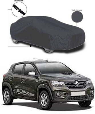 Wadhwa Creations Car Cover For Renault Kwid (Without Mirror Pockets)(Grey)